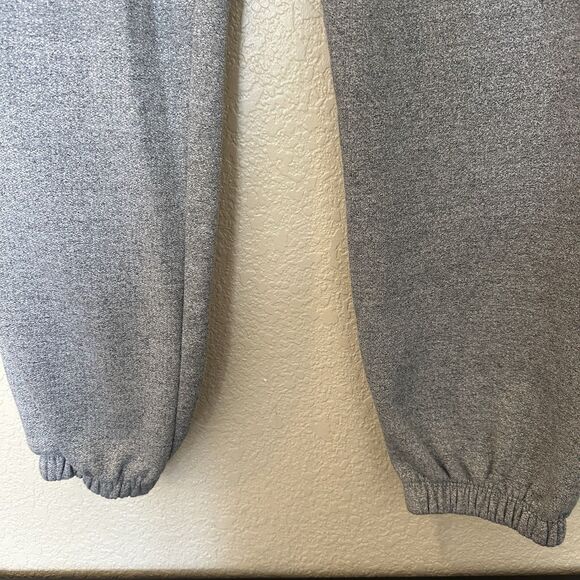 NWT LazyPants High Rise elastic at Waistband Fleece Active Joggers Small Grey - Picture 4 of 7